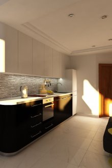 Бял приоритет в малка кухня