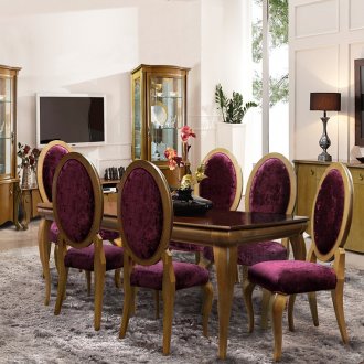 Обзавеждане за трапезария с кафяво-розов дъб