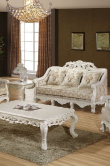 Дъбови дивани и масичка за кафе за хол