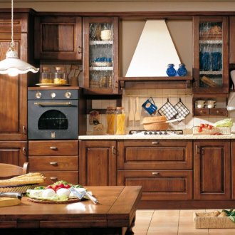 Красива кухня от дъб