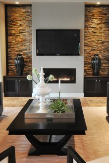 Черни и бежови акценти в спалнята