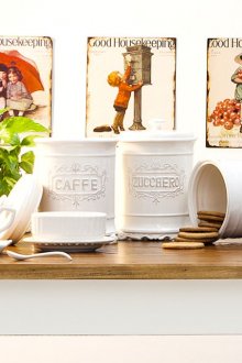 Pictures in the kitchen