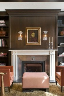 Прасковени кресла в стил арт деко