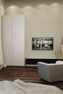 Подова лампа в спалнята