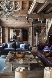 Дървена декорация на дома