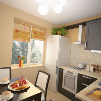 Small kitchen design option