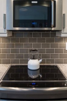 Beautiful apron in the kitchen