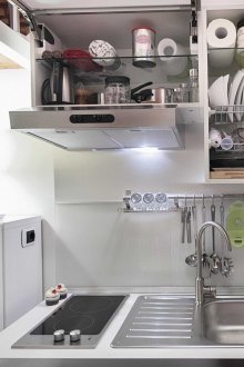 Convenient storage in the kitchen