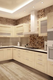 Бежови ъглови слушалки