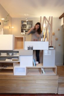 Подиум в малка всекидневна