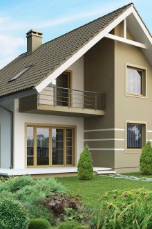 다락방 지붕이있는 집 프로젝트