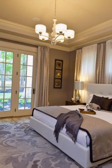 Modern Art Nouveau bedroom