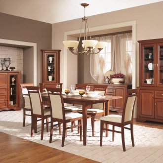 Дневна с трапезария от череши