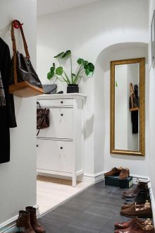 Черно-бял под в апартамента