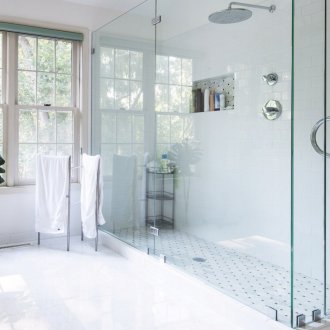 Стъклен душ