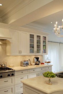 베이지 주방 세트