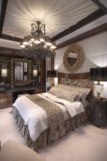 Бежов килим в спалнята