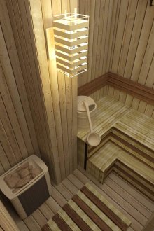 아파트의 작은 사우나