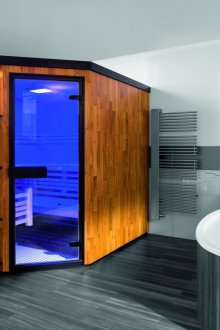 아파트의 코너 사우나