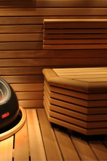 작은 아늑한 사우나