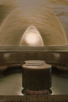 아파트의 터키식 스팀 룸