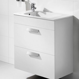 Висулка бял високотехнологичен шкаф за баня