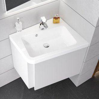 Висящ ъглов шкаф в банята