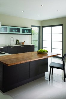 Венге мебели в интериора на модерна кухня