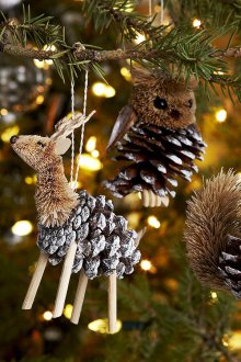 Оригинални коледни играчки