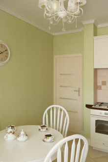 Варови стени в кухнята 8 кв.м.