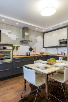 Стилна модерна кухня