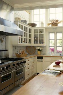 Provence style kitchen in a private house