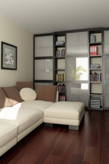 Кутия за книги в хола