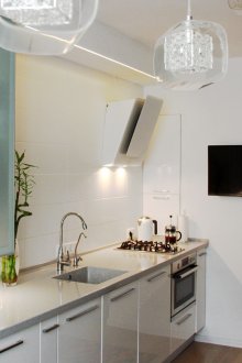 Bright kitchen design
