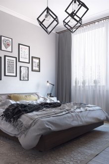 Полилей в стил спалня в спалнята