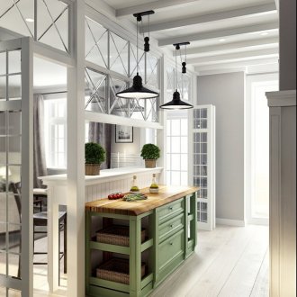 Кухненски полилеи в стил лофт