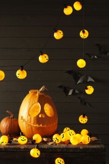 Хелоуин декор и тиква
