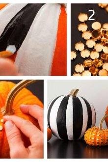 Декорация с тиква