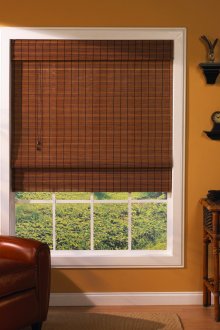 Ethnische Bambusvorhänge