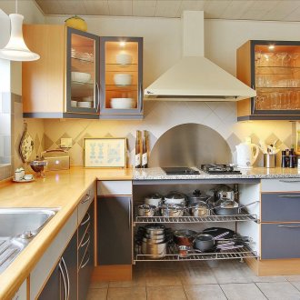 Кухня в частна къща във фън шуй