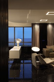 Оригинално високотехнологично осветление за всекидневна