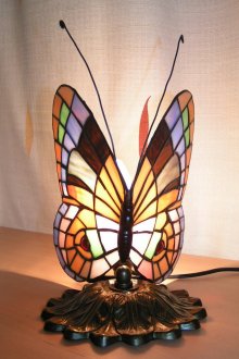 Лампа за пеперуда в стил Art Nouveau