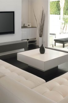 모듈러 화이트 소파