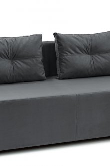 Черен кожен диван еврокнига