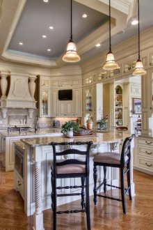 Кухня в успокояващи цветове