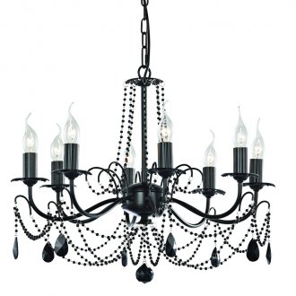 Черен полилей в класически стил