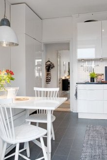 Bright Scandinavian style kitchen