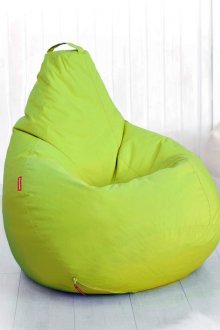 Светло зелена чанта с боб