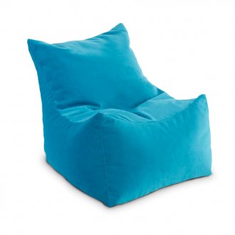 Ярко син стол без рамки