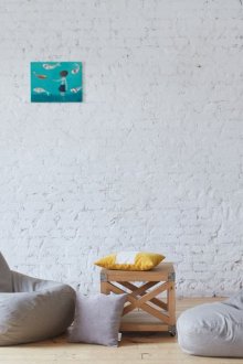 Сиви безрамки фотьойли в стаята